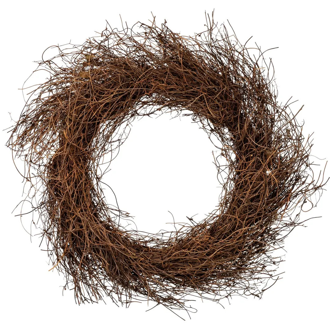 Angel Vine 13" Natural Twig Wreath - Etsy | Etsy (Global)