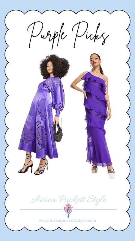 Purple finds 

Maxi dresses - wedding guest dresses - formal event dress

#LTKwedding #LTKstyletip #LTKsalealert