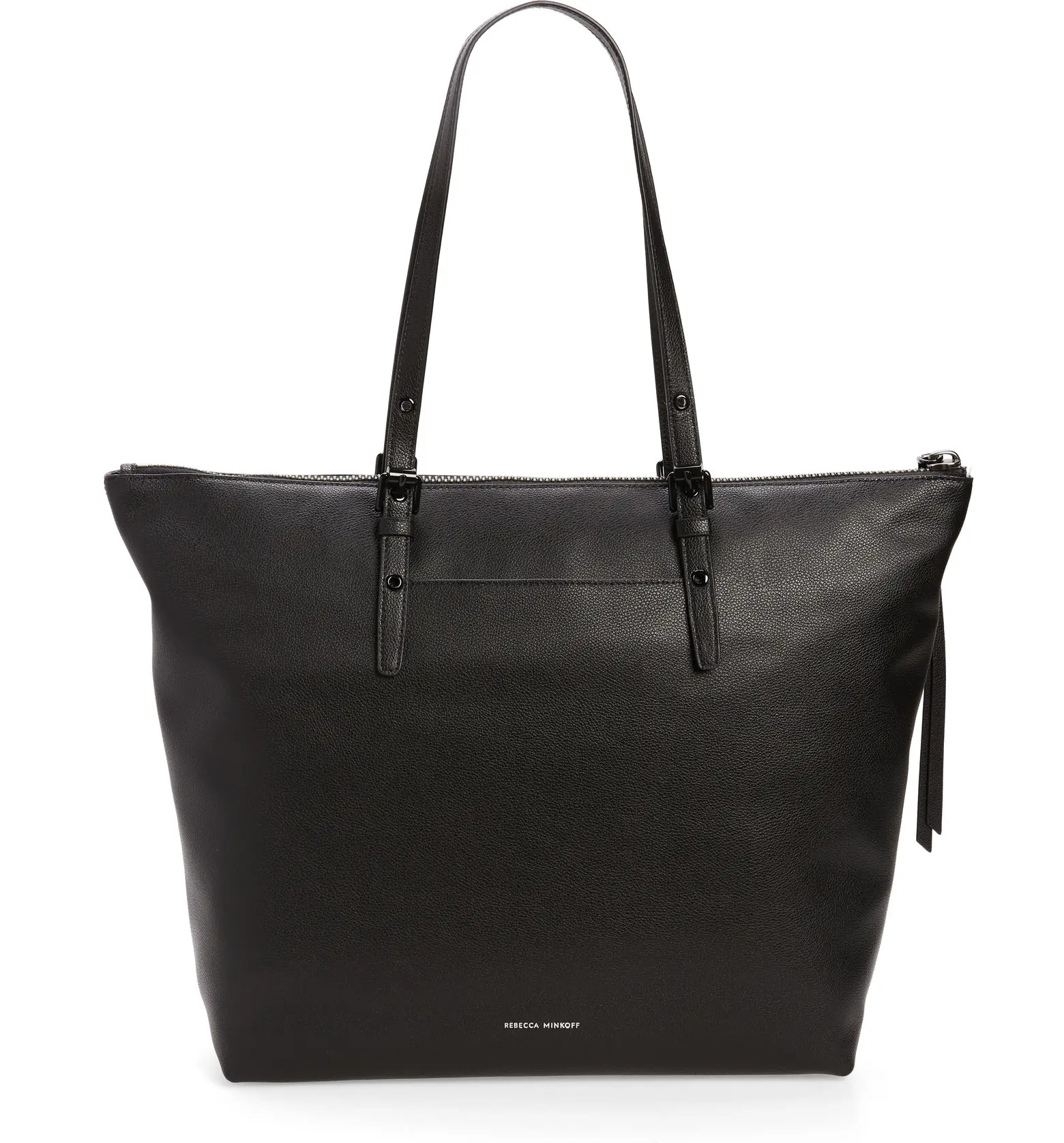Chunky Leather Zip Tote | Nordstrom