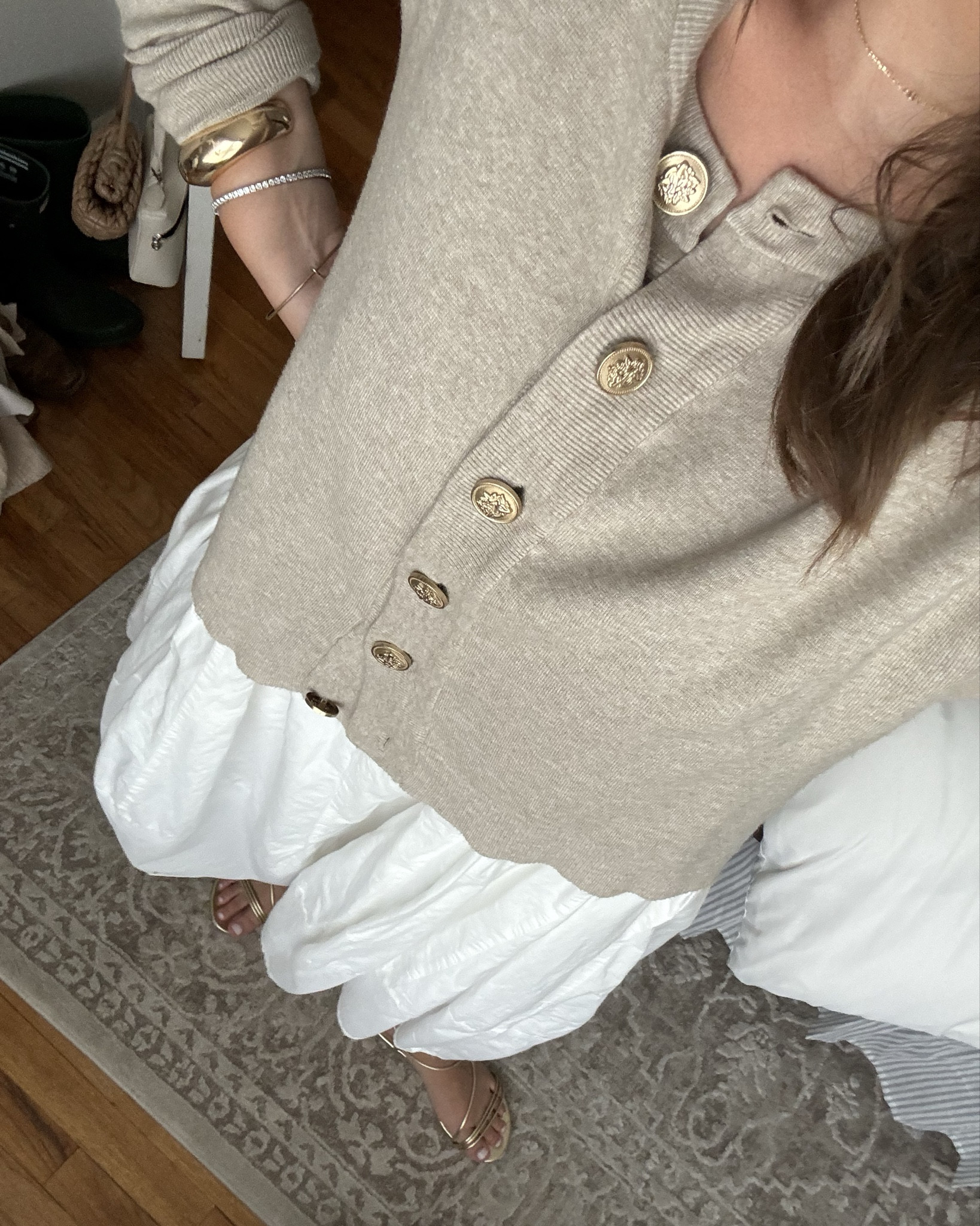 Sweater is from Marshall’s! Layered over the dress to make it work appropriate. 🤎🤍

#LTKFindsUnder100 #LTKWorkwear #LTKStyleTip