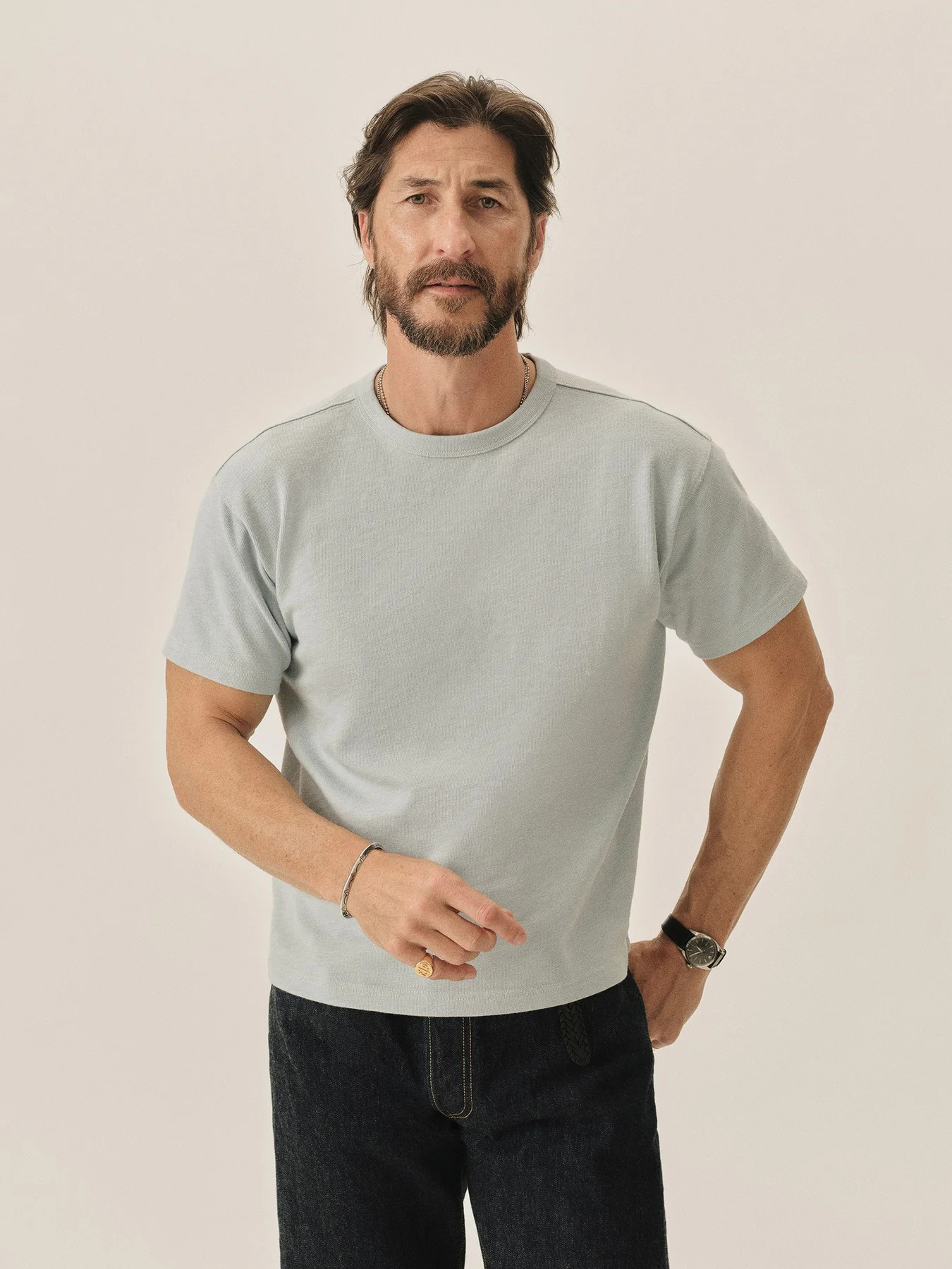 Seaglass Field-Spec 90S Boxy Heavy Tee | Buck Mason | Buck Mason