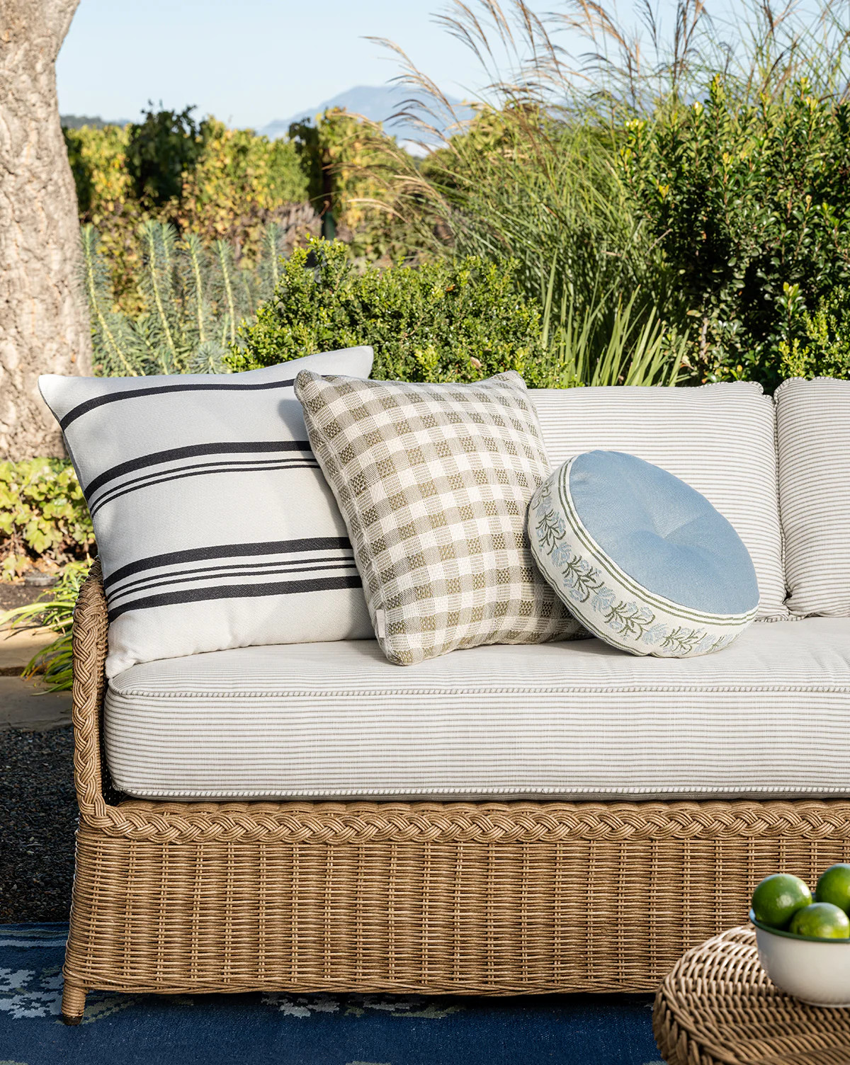 Barnett Striped Indoor/Outdoor Pillow | McGee & Co. (US)