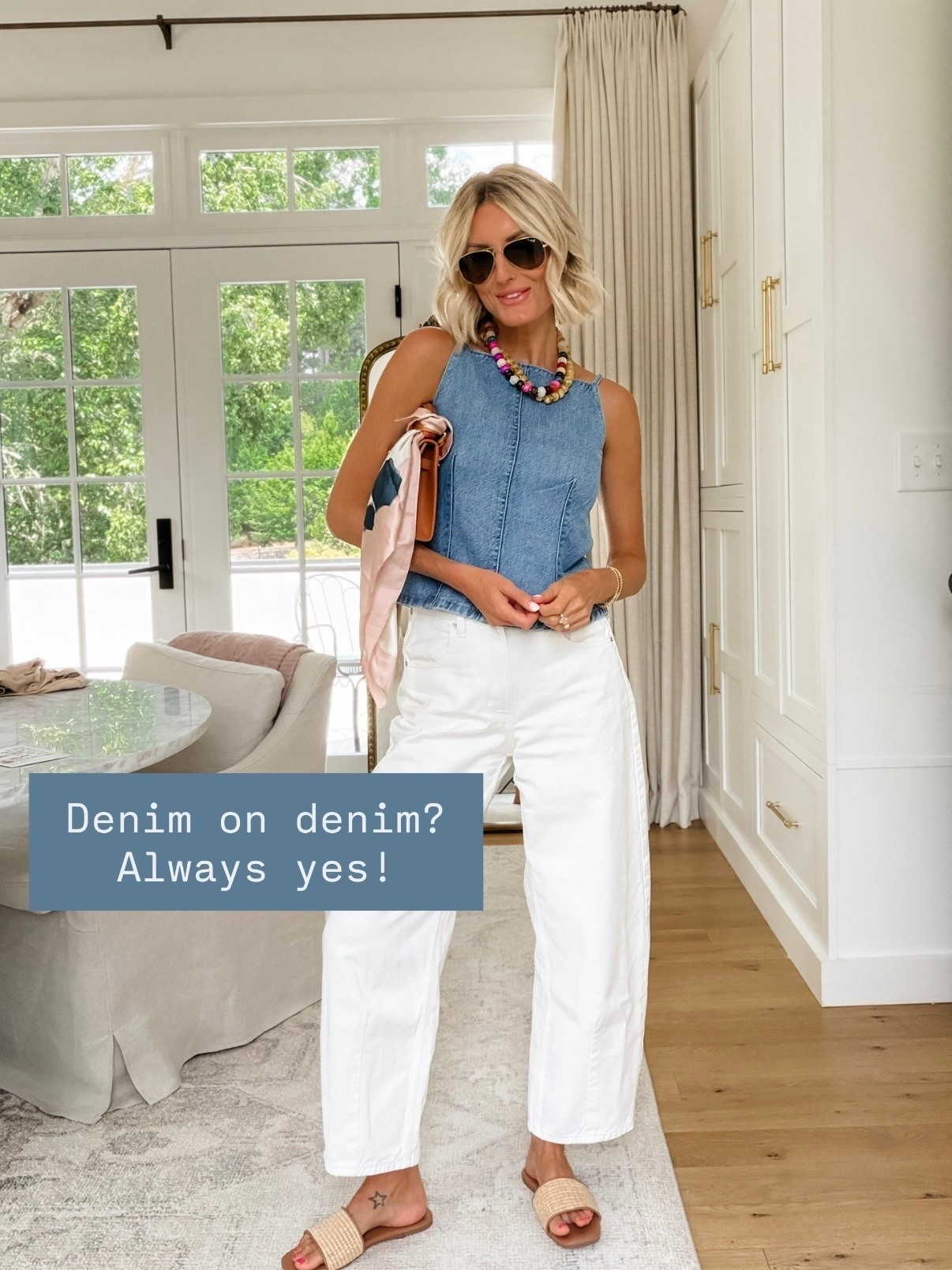 So many accessories you could pair with this look! Wearing S/4.

Loverly Grey, Gap, Target find, Target fashion, white barrel jeans, white barrel denim

#LTKootd #LTKSeasonal