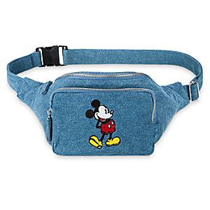 Mickey Mouse Denim Hip Pack | Disney Store