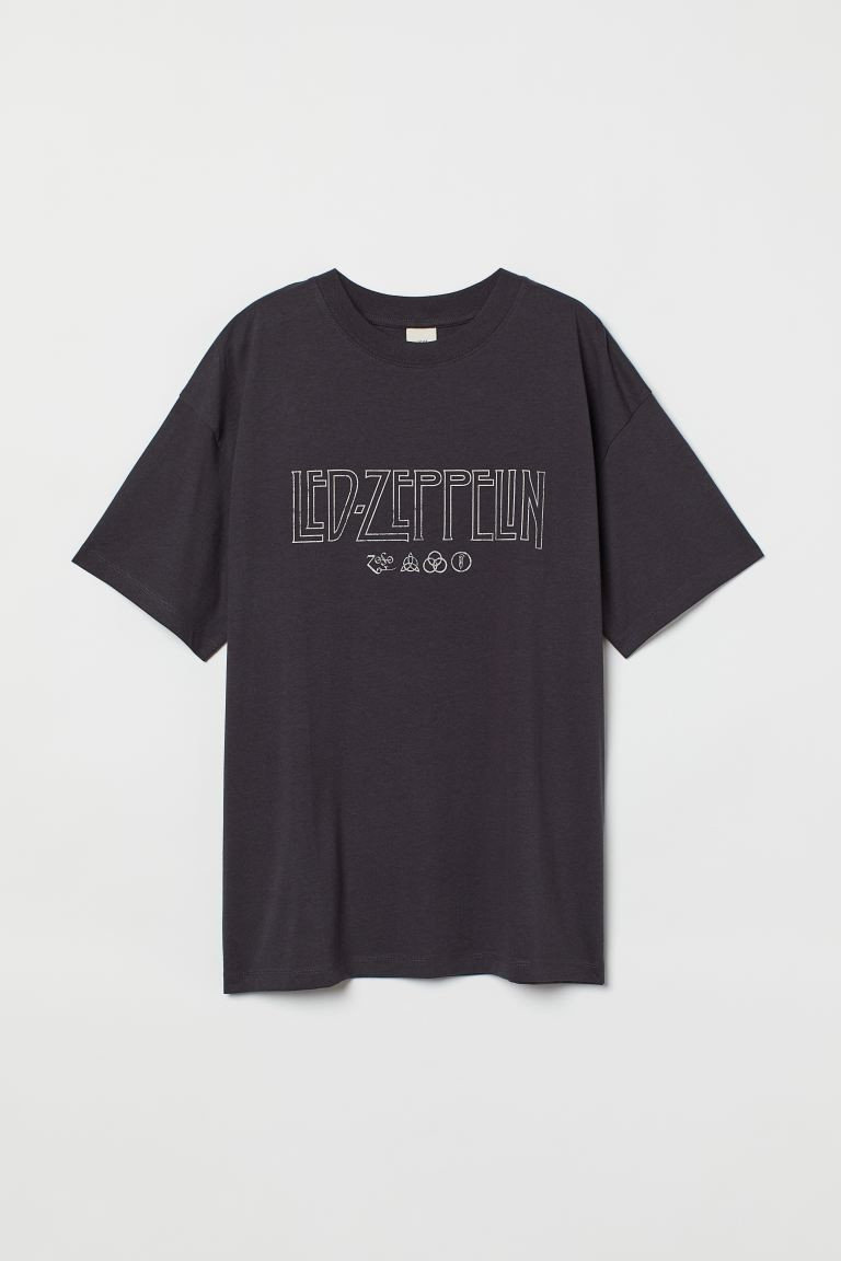 Oversized Printed T-shirt | H&M (US + CA)