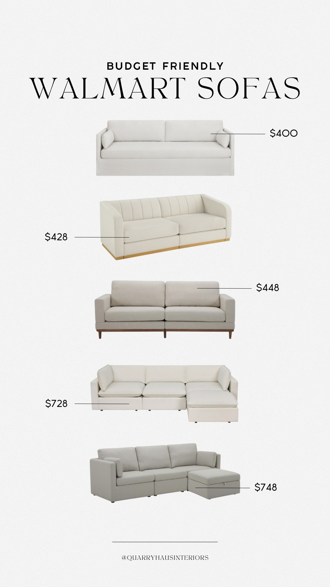 Budget friendly sofas and sectionals available now at Walmart! 

Affordable living room seating furniture 

#LTKHome #LTKSaleAlert