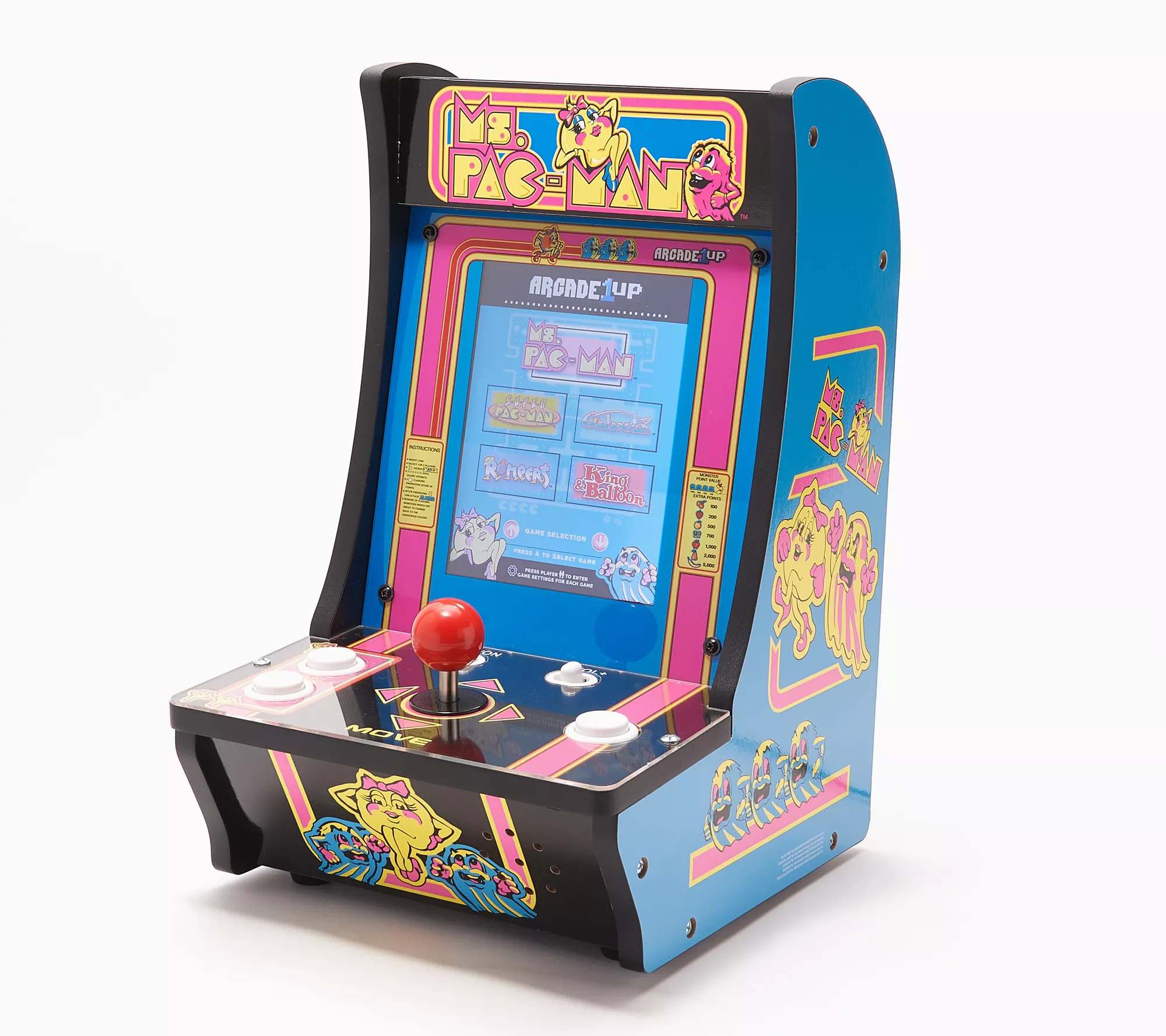 Arcade1Up CounterCade 5 Game Retro Tabletop Arcade Machine - QVC.com | QVC