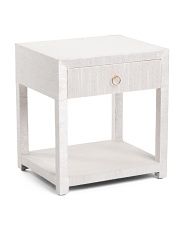 Raffia Nightstand | TJ Maxx