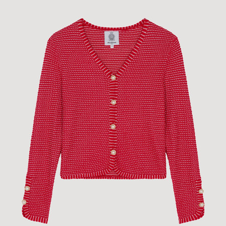 The Diana Cardigan -Red | EllandEmm