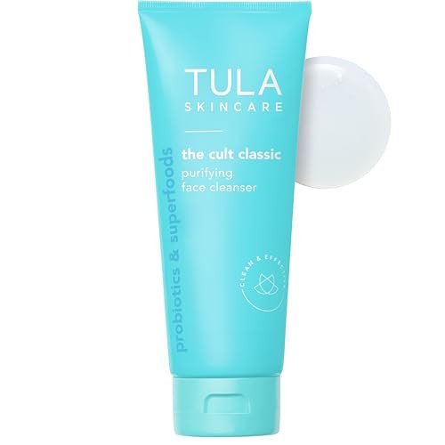 TULA Skin Care Cult Classic Purifying Face Cleanser - Supersize, Gentle and Effective Face Wash, Makeup Remover, Nourishing and Hydrating, 6.7 oz. | Amazon (US)