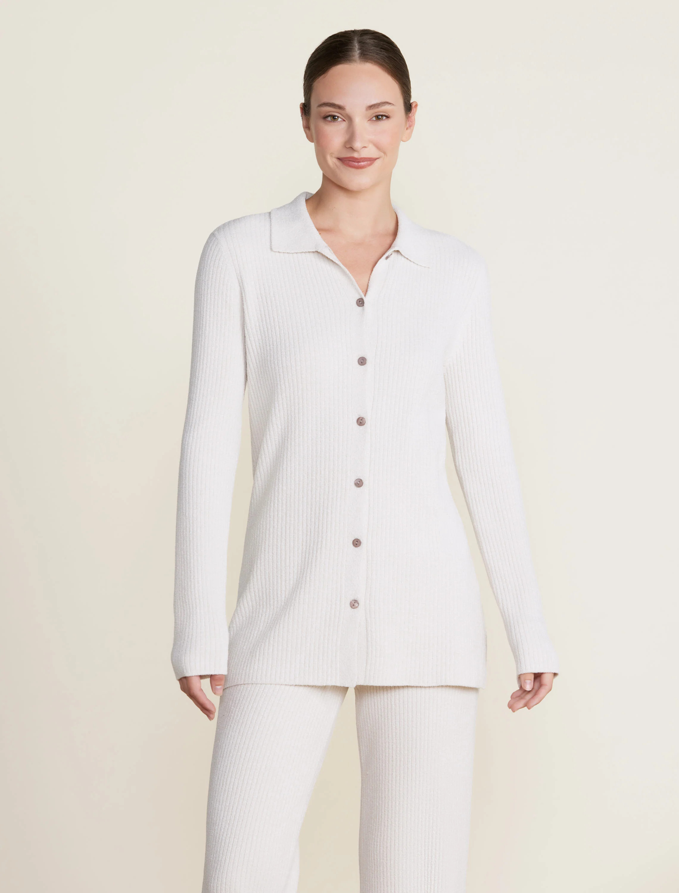 CozyChic Ultra Lite® Ribbed Button Down Cardigan | Barefoot Dreams
