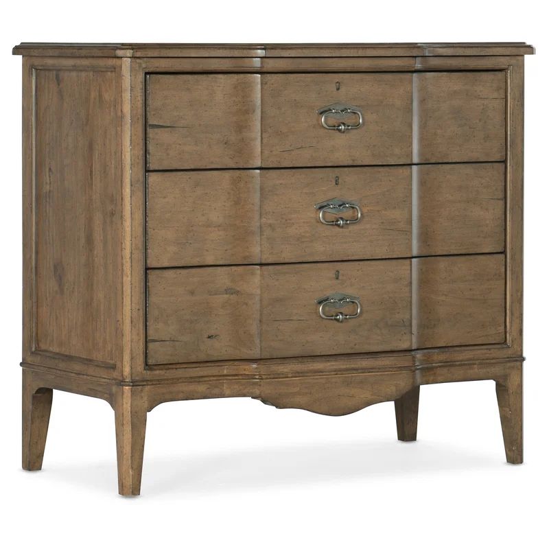 Montebello 3 Drawer 36'' W Solid Wood Dresser | Wayfair North America