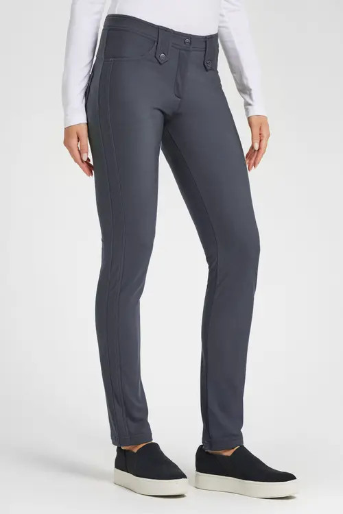 Anatomie Skyler Cozy Fleece-Lined Travel Pant in Graphite at Nordstrom, Size X-Small | Nordstrom