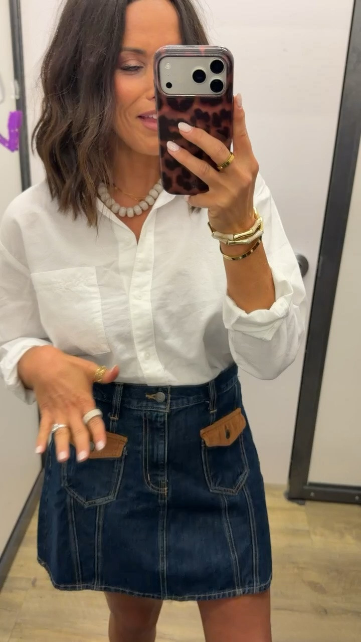 this skirt would be SO cute for a country concert 🤎🤠 pair it with a graphic tee, boots + a cowboy hat and you’re set! #OldNavy #CountryConcertOutfit #CountryConcert #ConcertOutfit #CountryStyle #AffordableFashion #LTKCreator