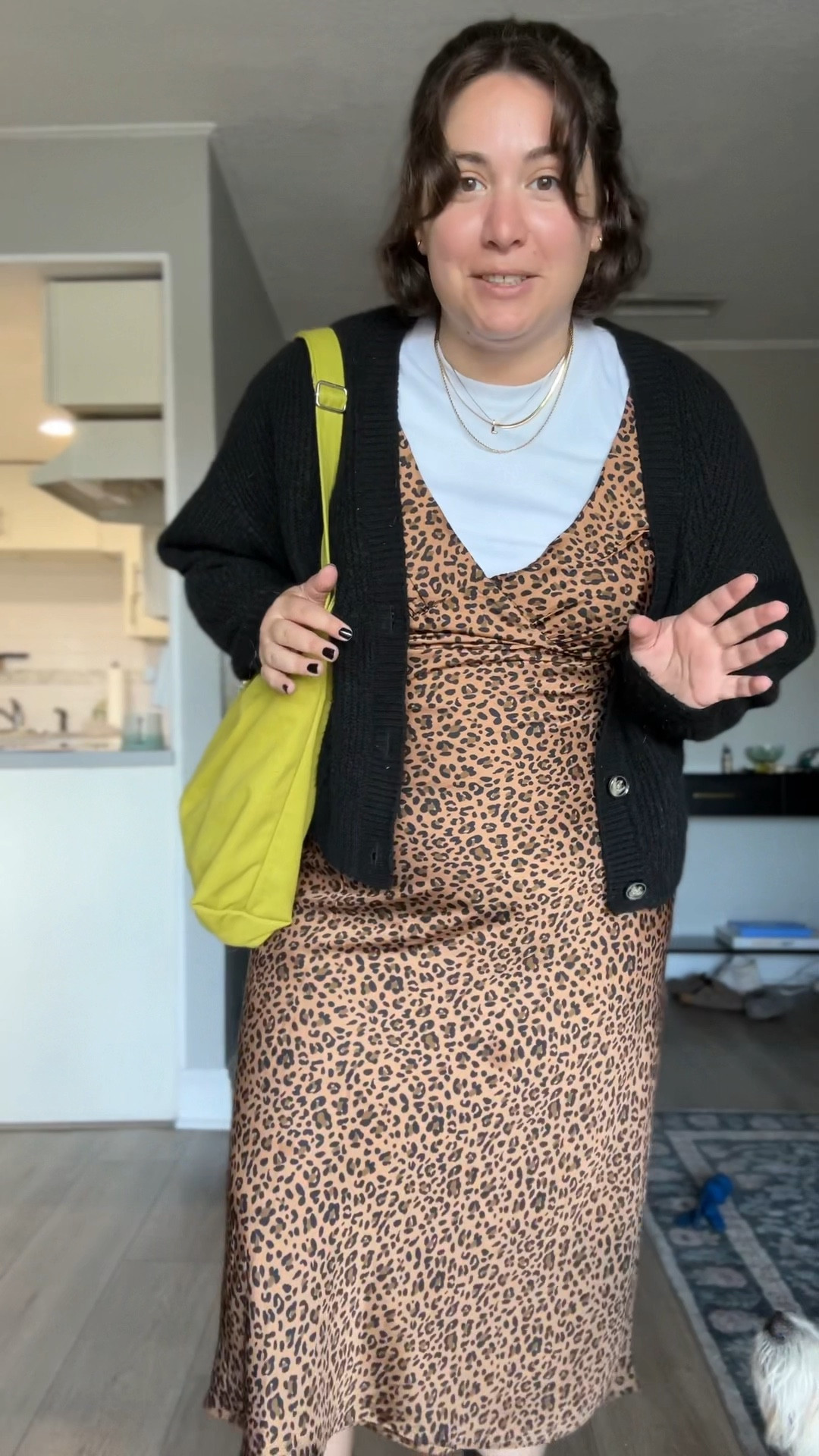 Obsessed with this dresssssss #leopardprintdress #americaneagle 

#LTKMidsize #LTKStyleTip