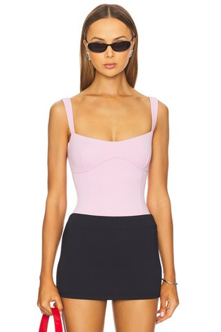 Scuba Sweetheart Tank Bodysuit in Flora002 | Revolve Clothing (Global)