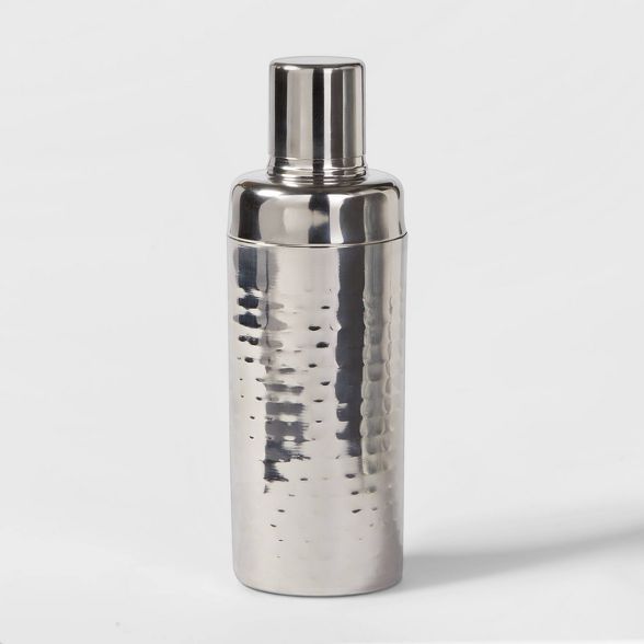 Stainless Steel Hammered Cocktail Shaker - Threshold&#8482; | Target