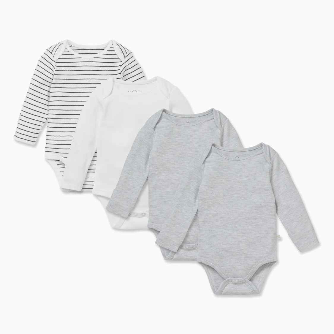 Long Sleeve Bodysuit 4 Pack | Baby Mori