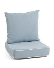 24x24 Indoor Outdoor Solid T Spun Deep Seat Cushion Set | Marshalls