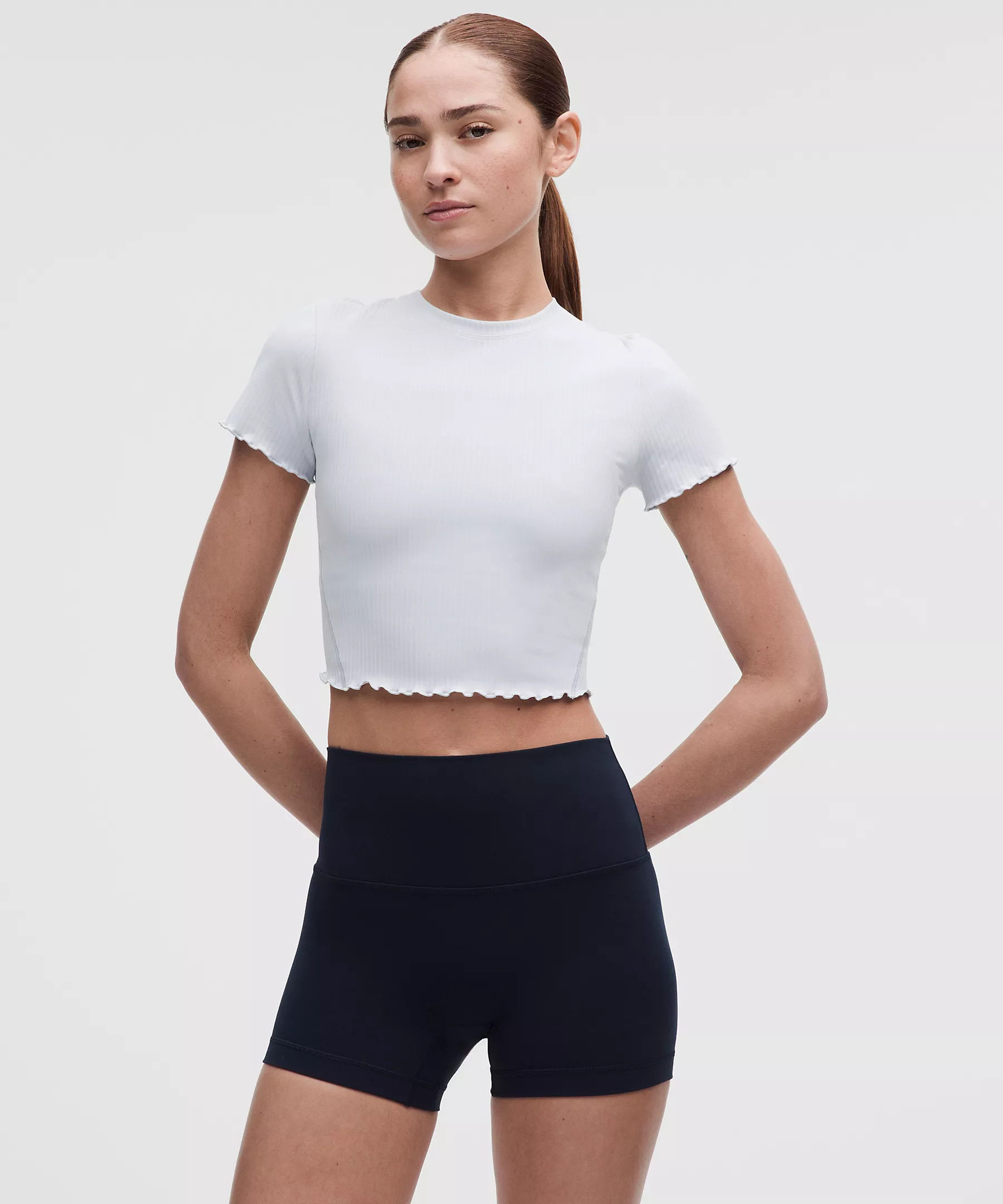 lululemon Align™ Lettuce-Hem Baby Tee | Lululemon (US)