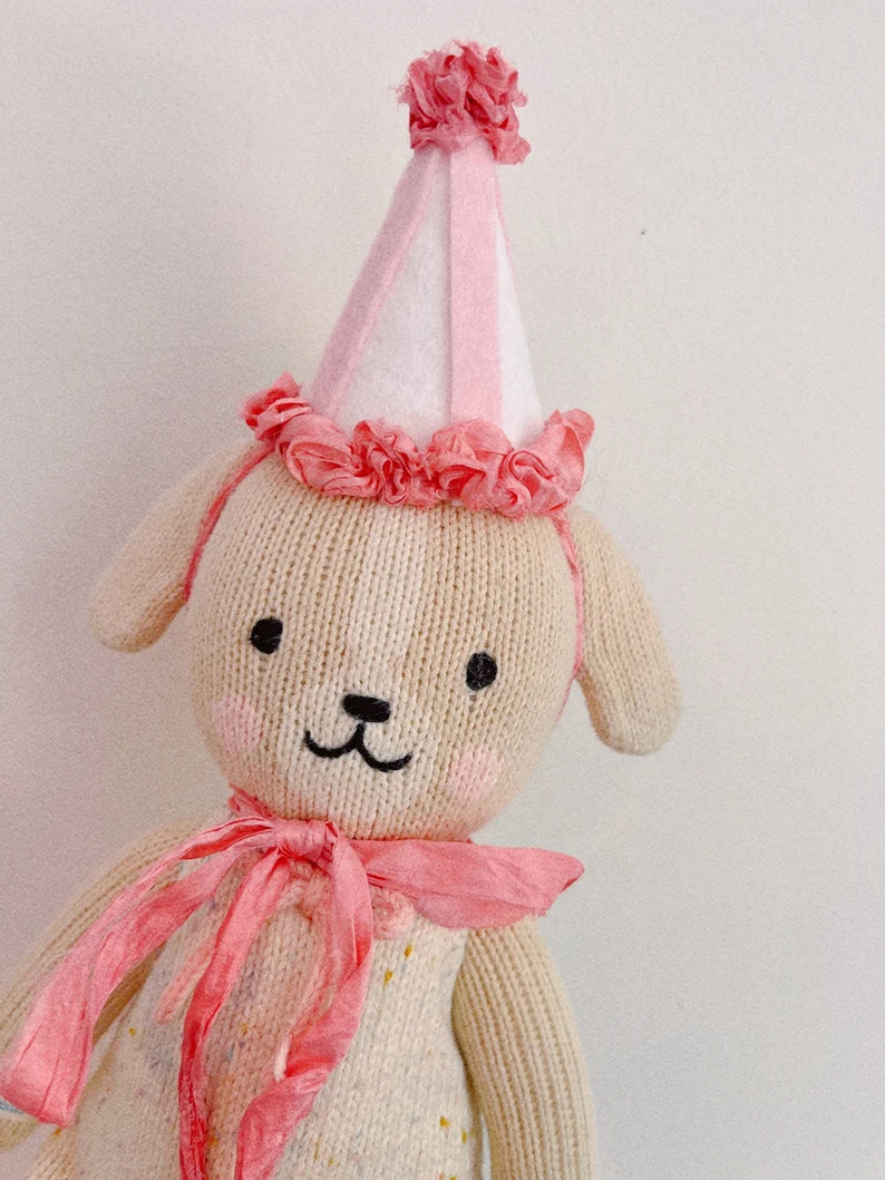 Pink Striped Mini Hat - Etsy | Etsy (US)