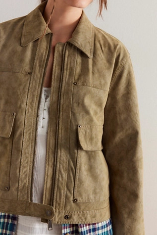 We The Free Blair Vegan Suede Jacket | Free People (Global - UK&FR Excluded)