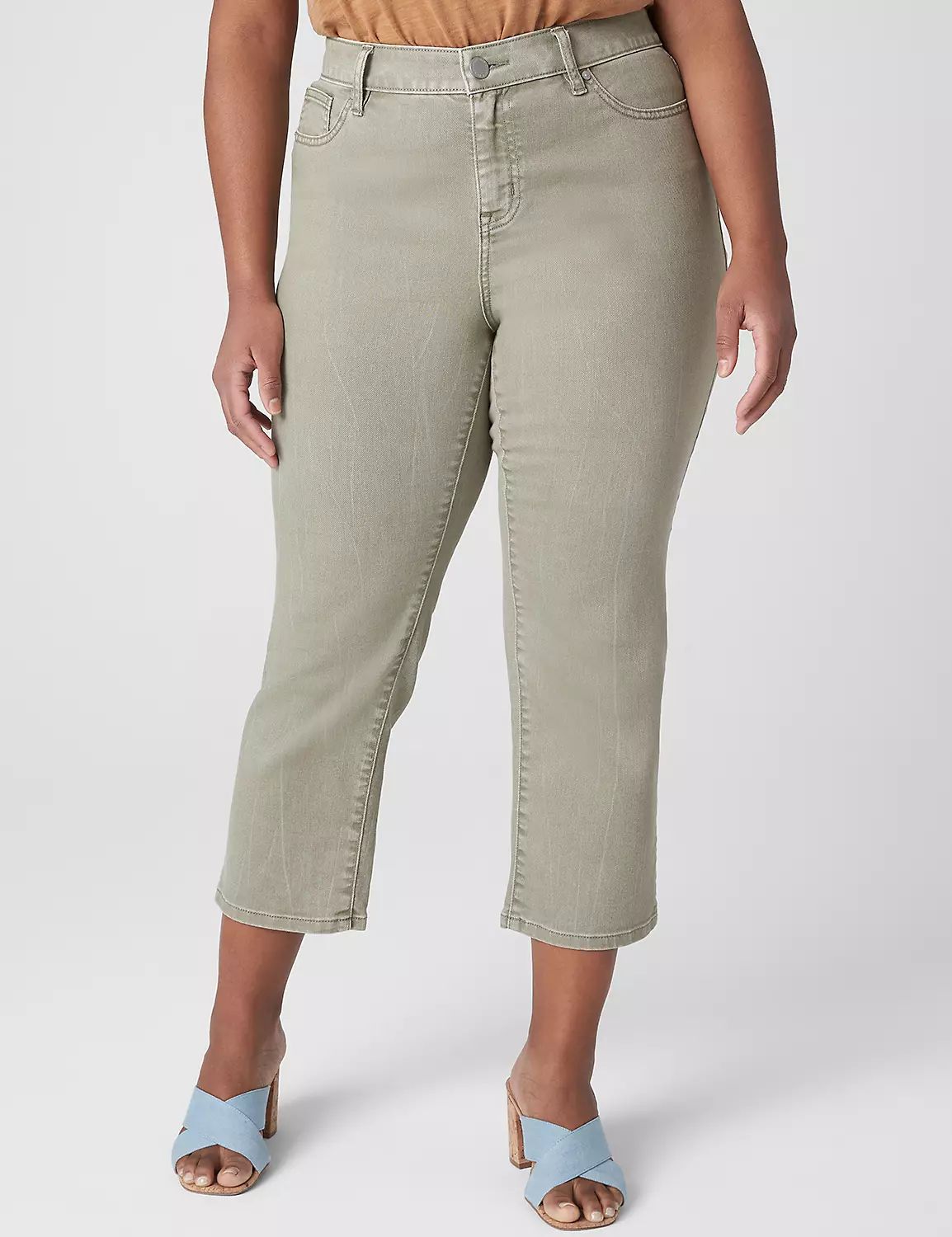 Signature Fit Straight Crop Jean | LaneBryant | Lane Bryant (US)