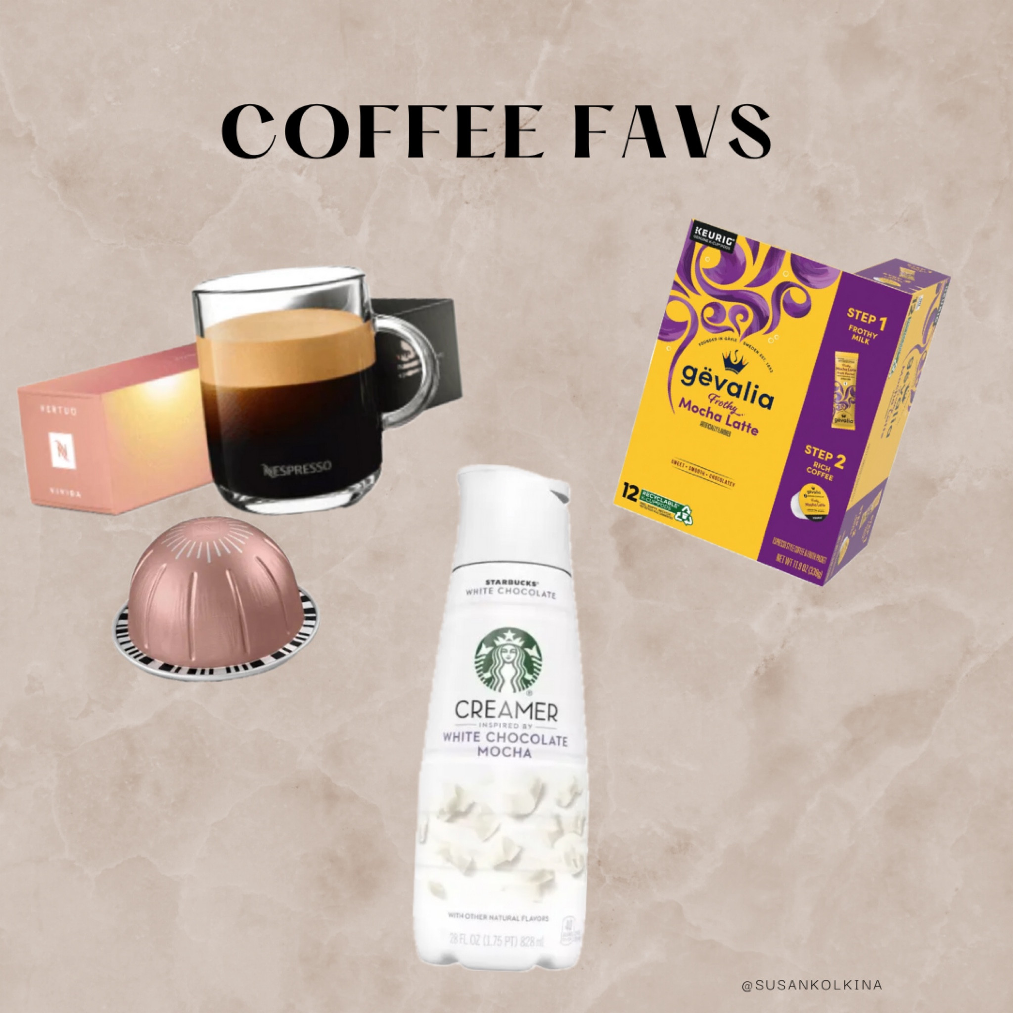 My coffee favs for my Nespresso machine + Keurig 

#LTKsalealert #LTKU #LTKhome