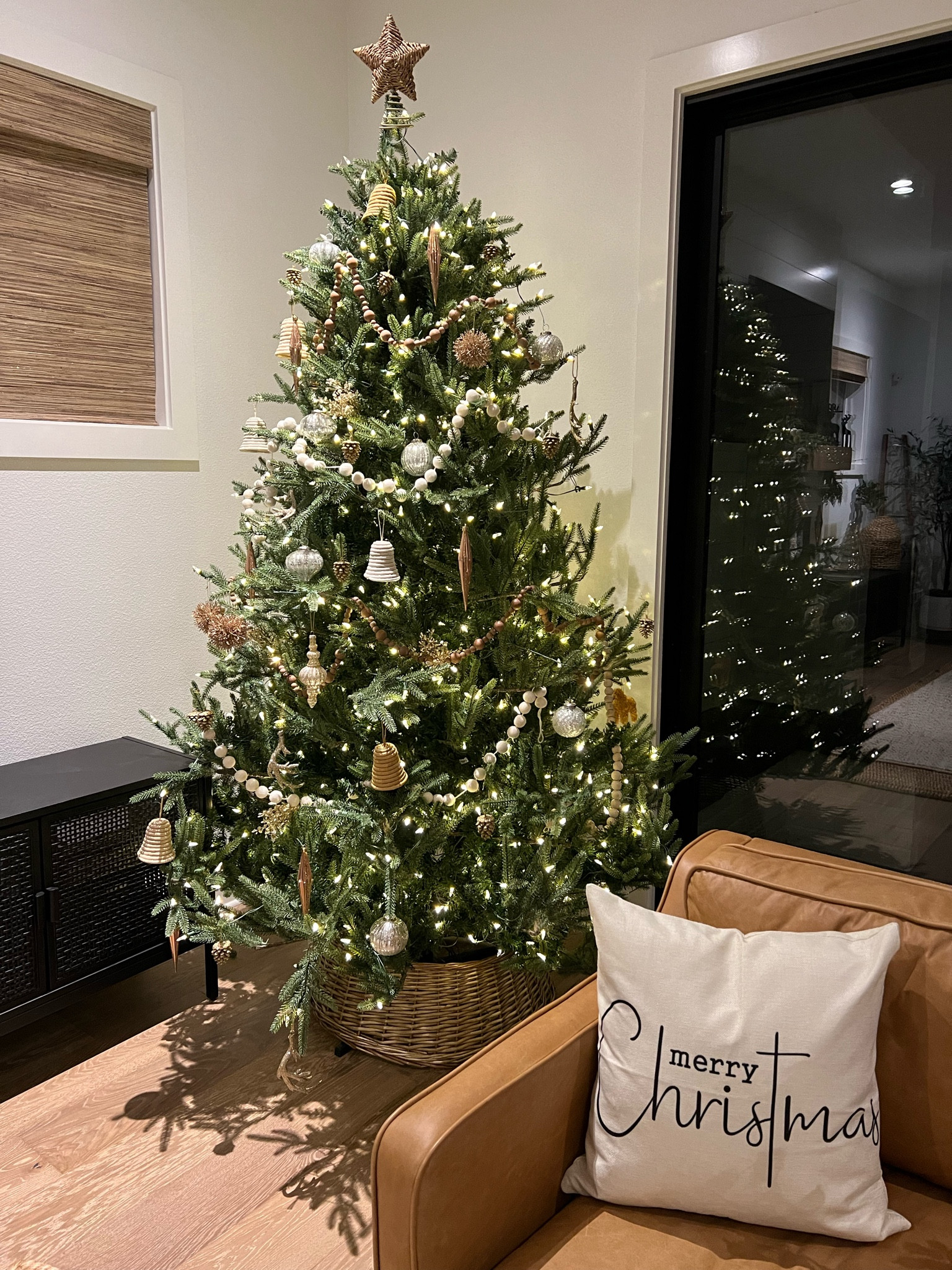Our 7.5 fraser fir tree from Home Depot 

#LTKHoliday #LTKSeasonal #LTKhome