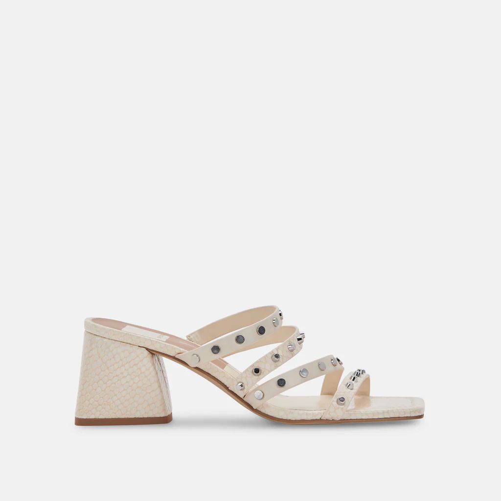 MARIE HEELS CREAM STELLA | DolceVita.com