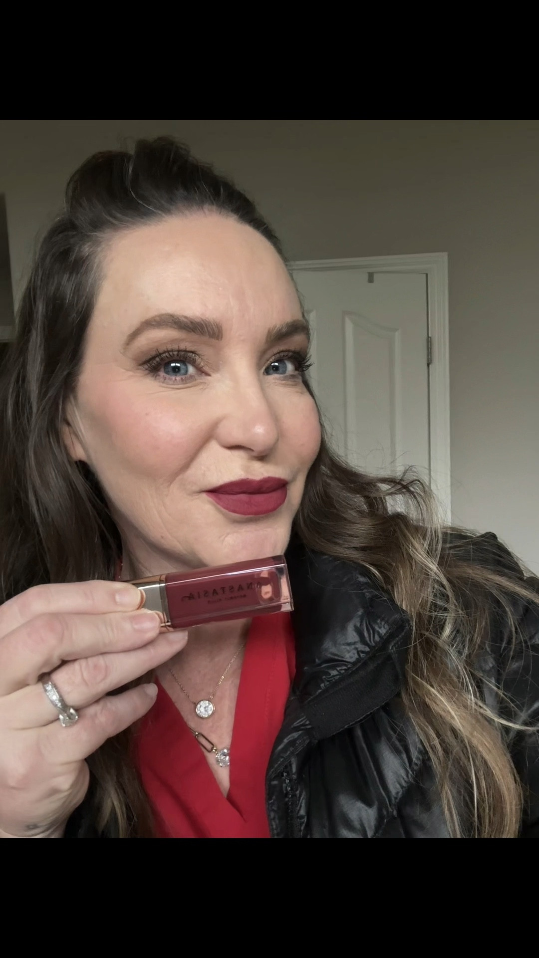 Holiday red lip 

#LTKHoliday #LTKvlog #LTKstorytime