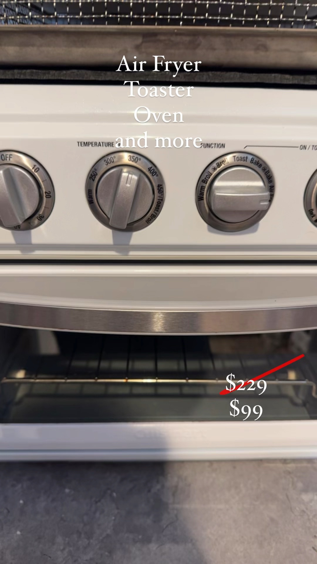 This multi-use kitchen appliance is compact and cute! Under $100 on sale 
Cyber Week 
Air fryer 
Toaster oven 


#LTKCyberWeek #LTKFindsUnder100 #LTKGiftGuide