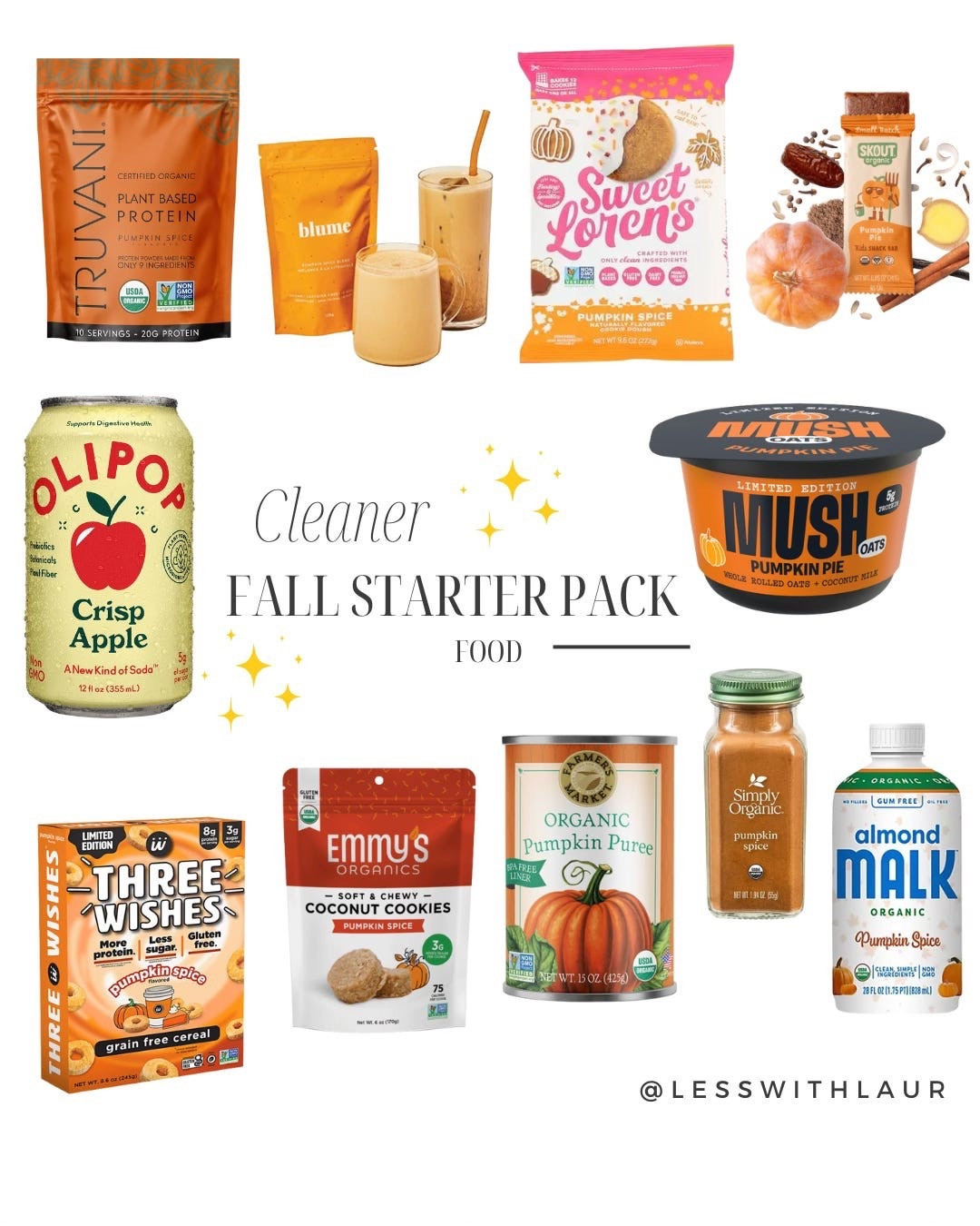 Cleaner Fall Starter Pack 🍂🍂 Food 

#LTKHome #LTKSeasonal