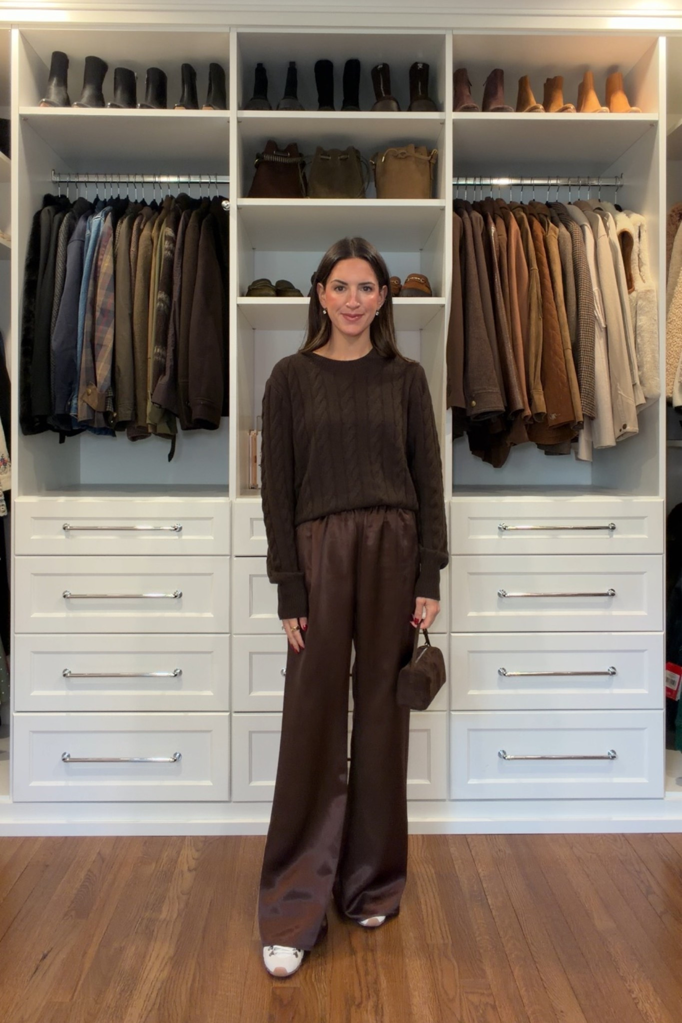 Xsmall pants 
Medium sweater 

Fall outfits

#LTKgrwm #LTKootd