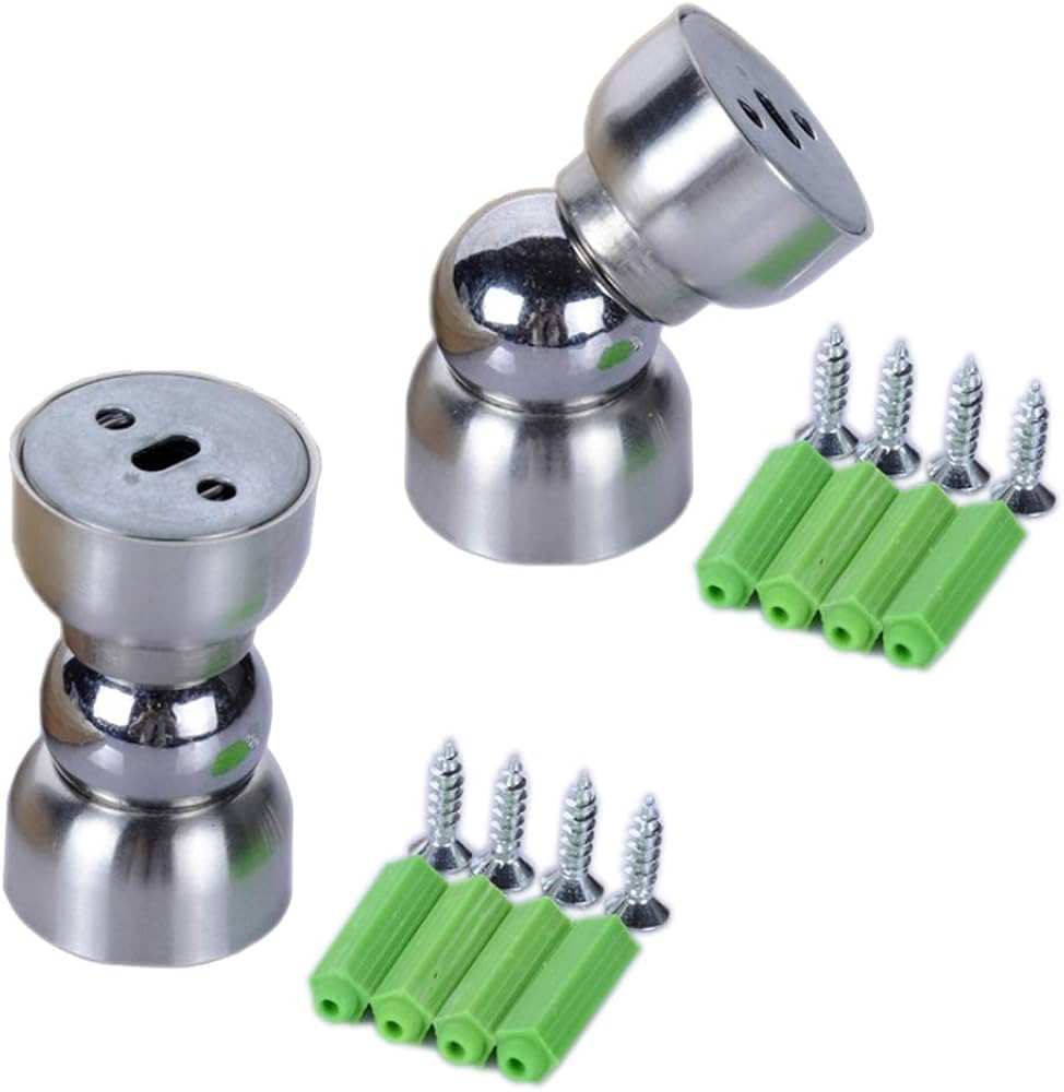 Ultra Short Type Brushed Stainless Steel Magnetic Door Stopper, Ultra Mini Home Office Commercial... | Amazon (US)