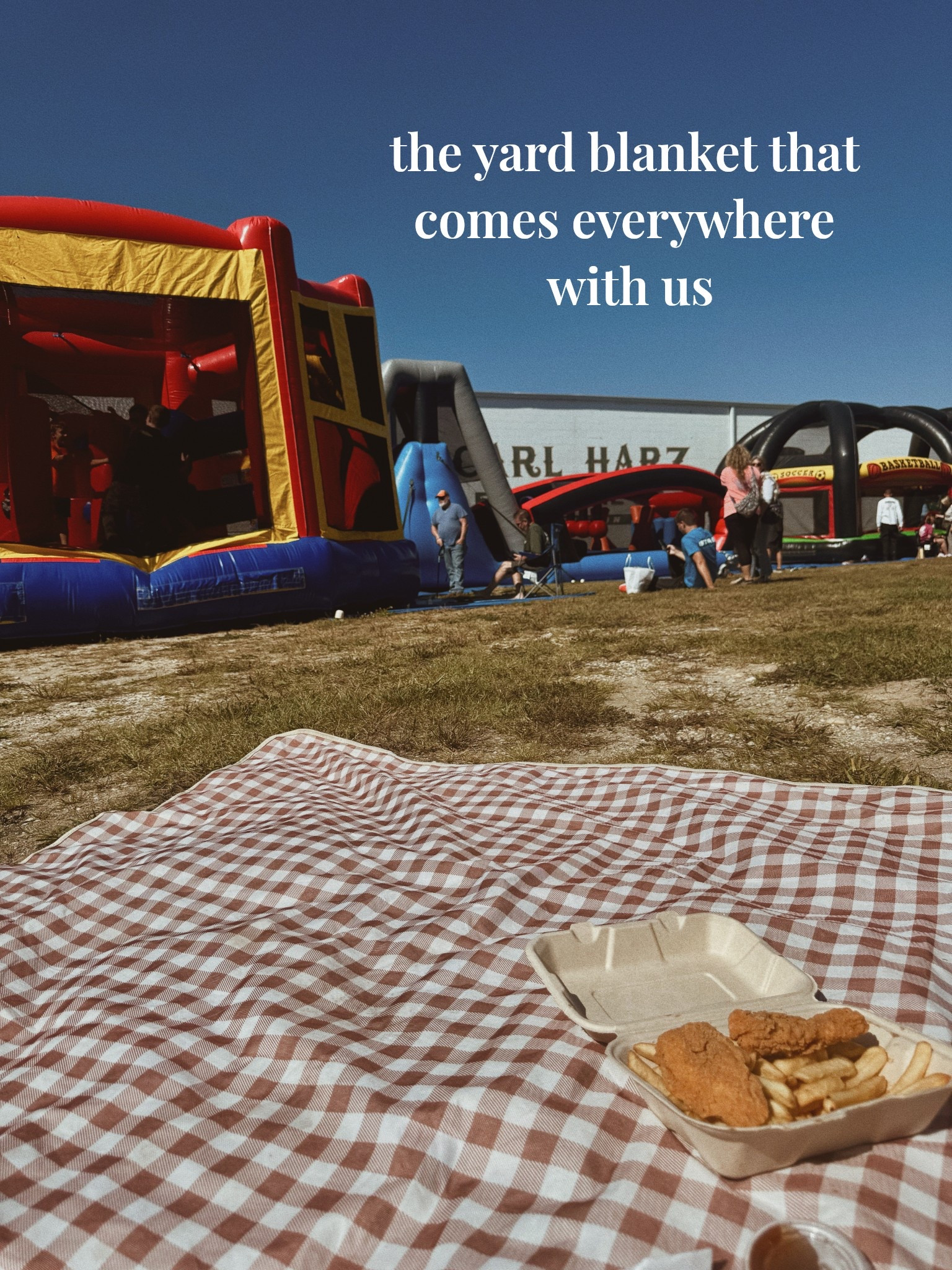 the yard blanket that comes everywhere with us!!! 🧺 

#LTKTravel #LTKKids #LTKFamily