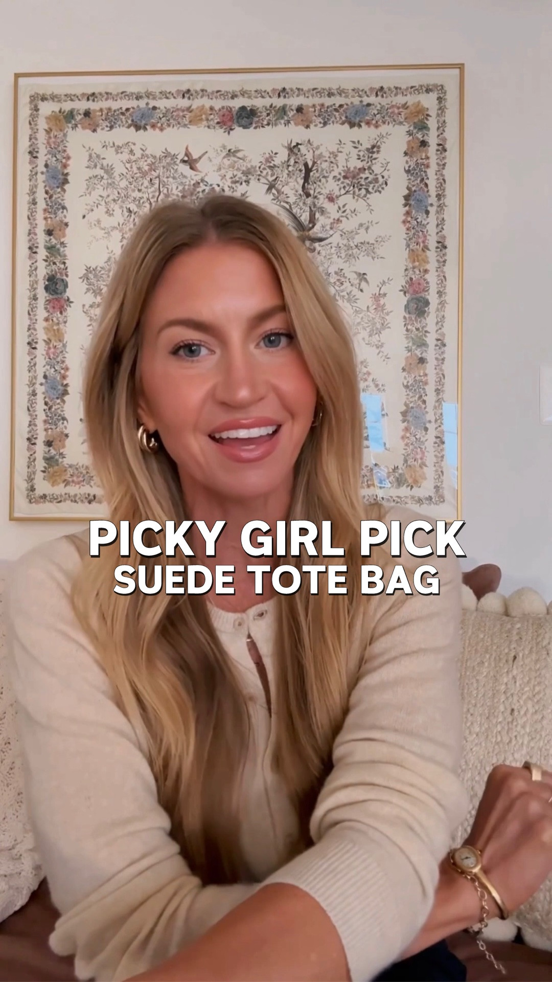 My Picky Girl suede tote bag! This color is Whiskey, and my favorite of all of the suede shades, but the other colors are so good as well as this one sells out! Under $200 and look so much more expensive than it actually is.

#LTKgrwm #LTKdayinmylife #LTKWorkwear