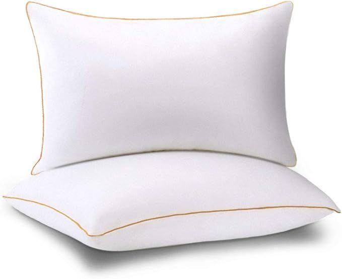 NEIPOTA King Size Pillows, Pillows King Size Set of 2 Down Alternative Bed Pillows & Positioners,... | Amazon (US)