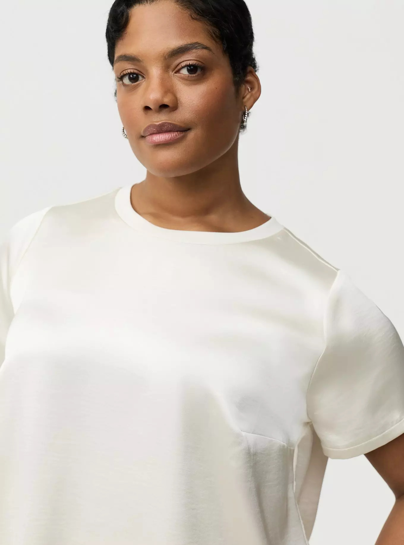 Satin Crew Top | Torrid (US & Canada)