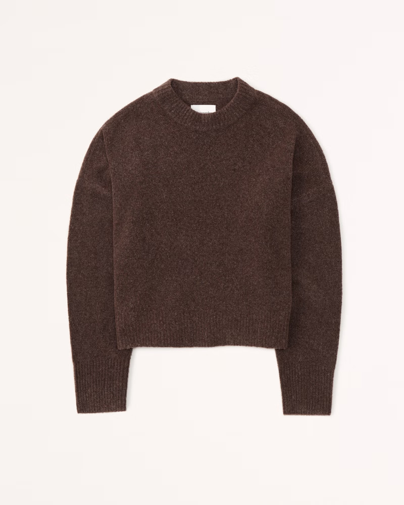 Women's Classic Crew Sweater | Women's Tops | Abercrombie.com | Abercrombie & Fitch (US)