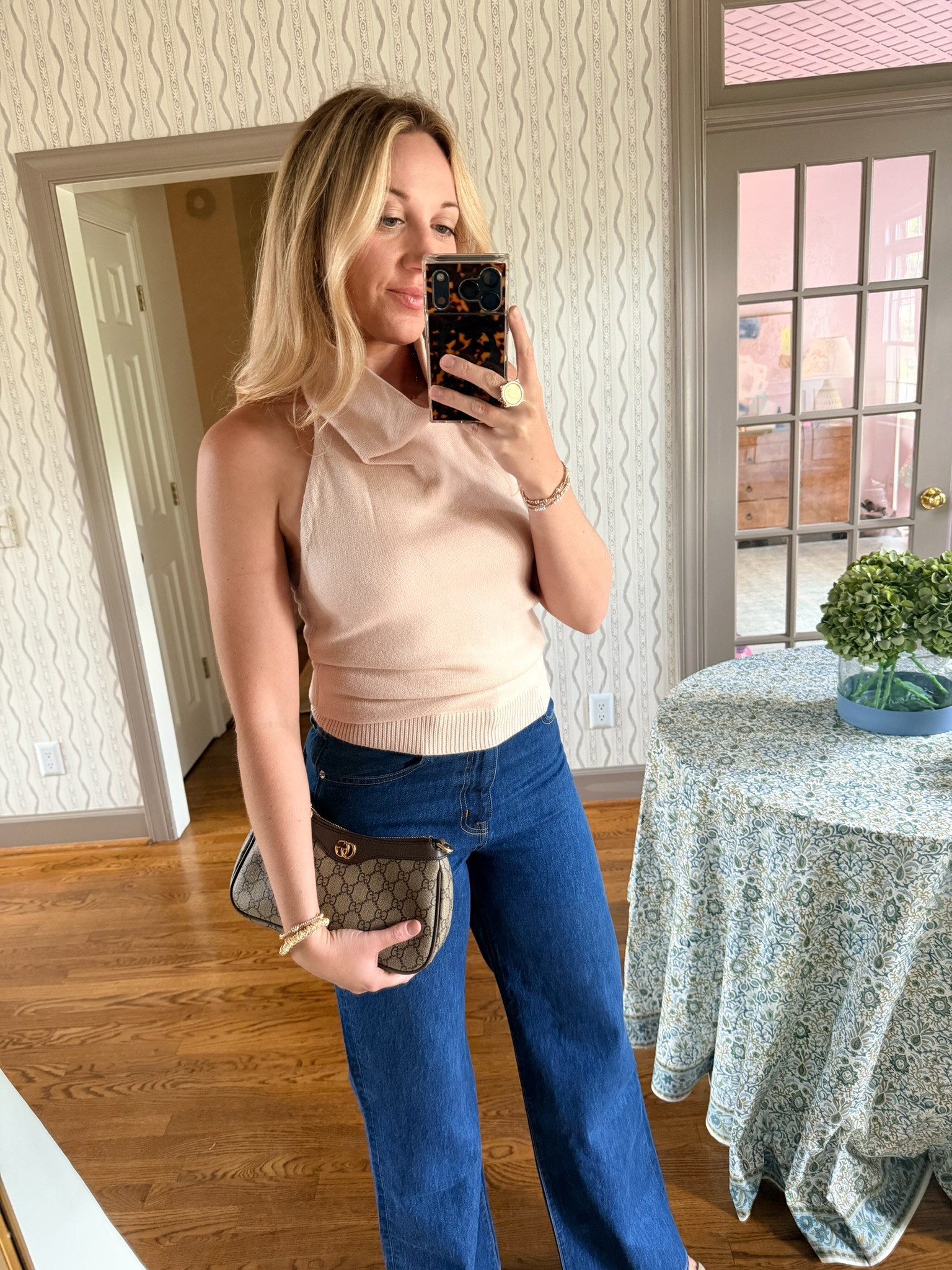 Chic and comfy! Check out these cozy yet stylish Amazon finds perfect for any occasion! Wearing a medium in this top and 28 in the jeans. #WeekendVibes #AmazonFinds #Fashion 

 #LTKgrwm #LTKootd #LTKmorningroutine