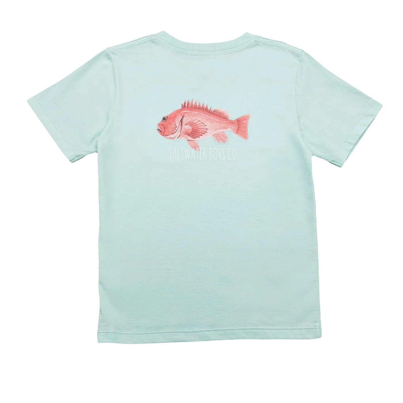 Redfish T-Shirt - Aqua | Saltwater Boys Company
