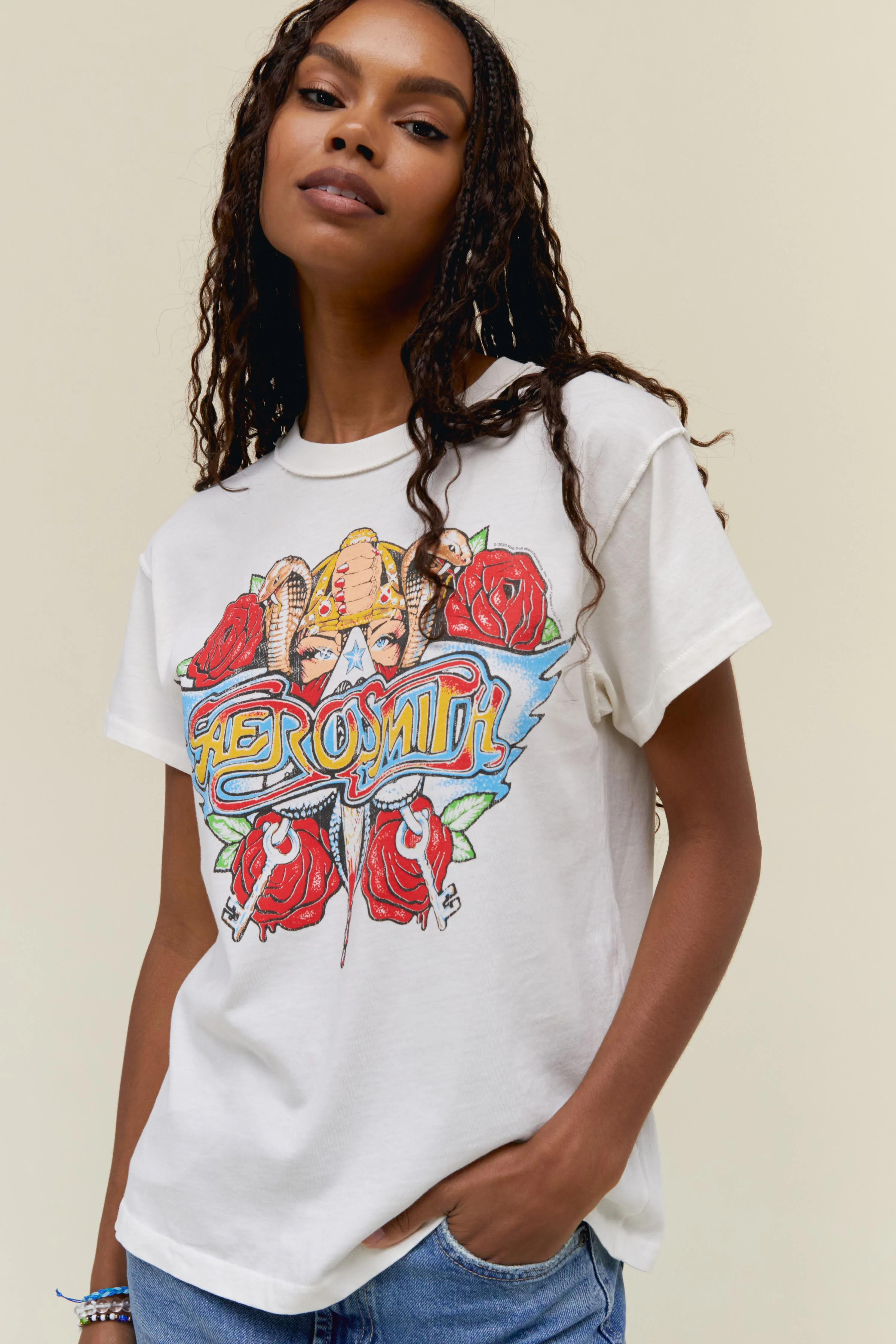 Aerosmith Permanent Vacation Reverse Tour Tee | Daydreamer