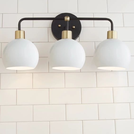 Young House Love Bubble Vanity Light - 3 Light | Shades of Light