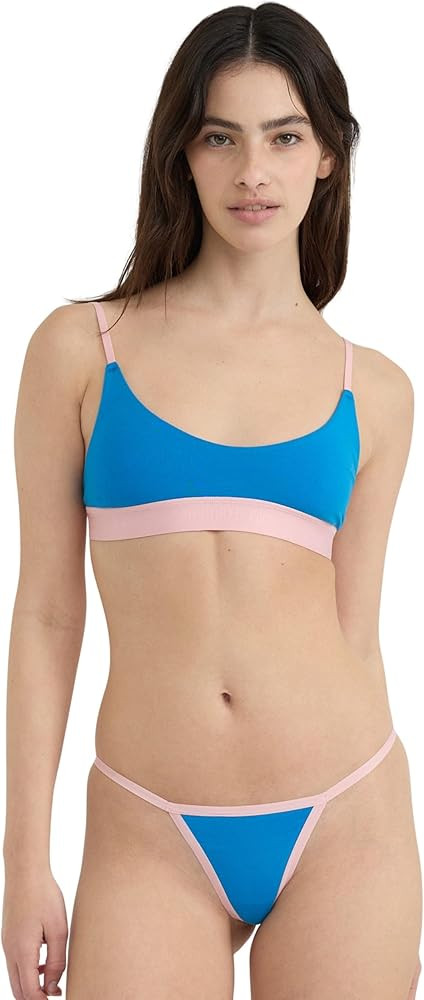 Organic Basics Women's Core Play Organic Cotton String Thong Underwear | Amazon (US)