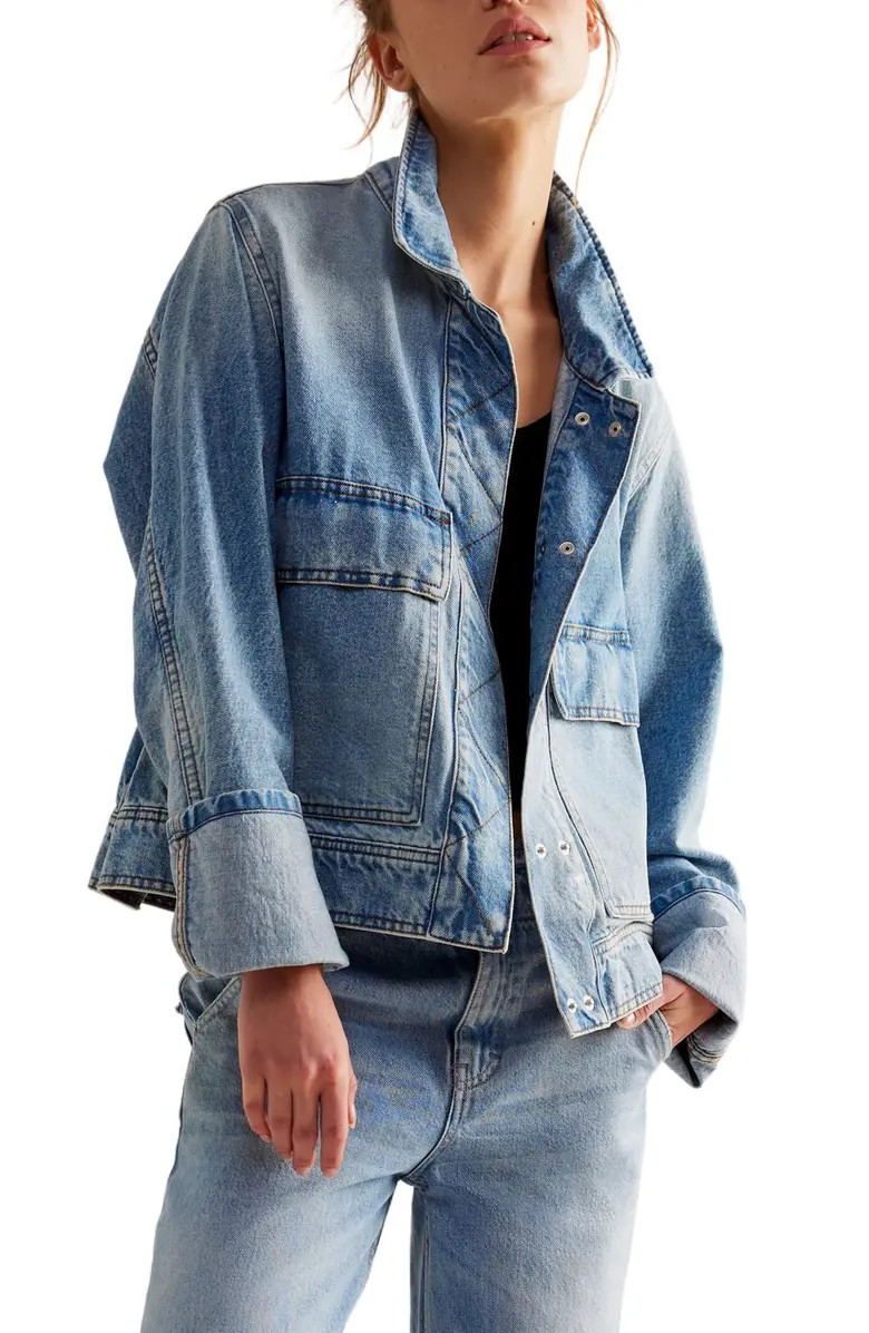 Suzy Oversize Denim Jacket | Nordstrom