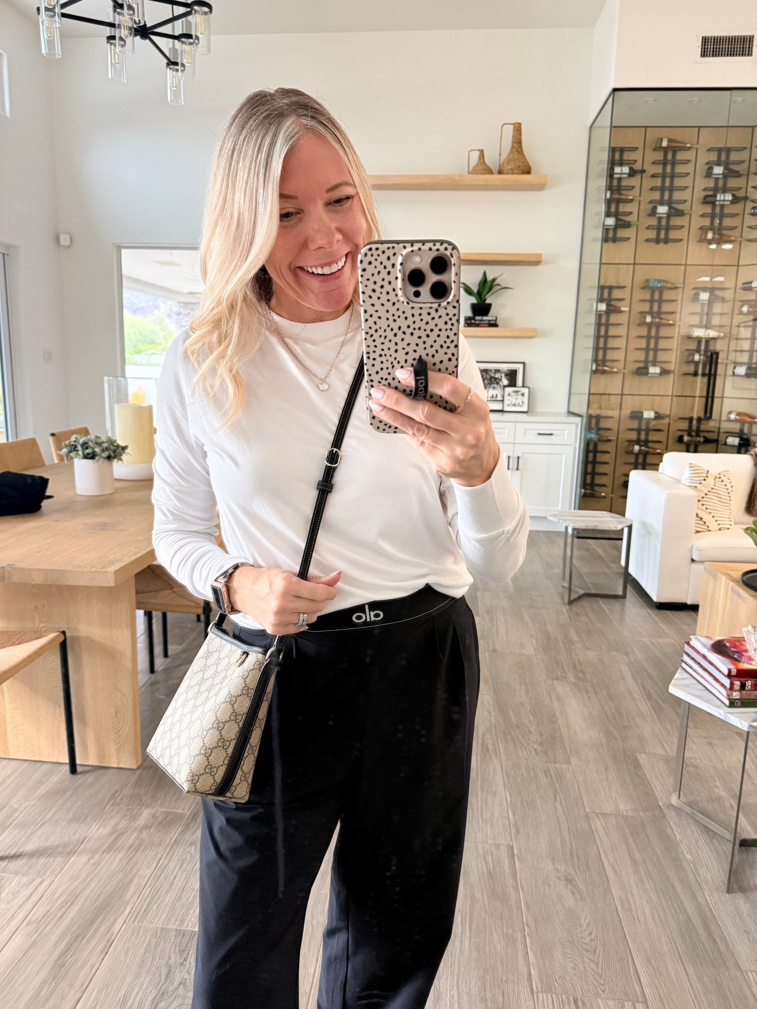 Size xxs alo pants.  I went down two sizes they run super big. Small white vuori tshirt, small corduroy jacket. 7.5 silver adidas sambas 


#LTKmomlife #LTKootd