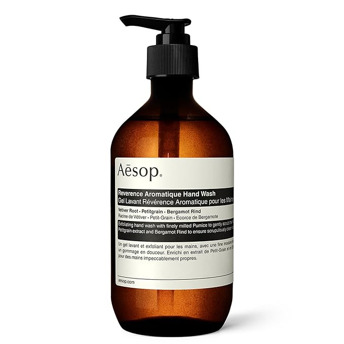 Aesop Reverence Aromatique Hand Wash | 500mL/16.9 oz | Paraben, Cruelty-free & Vegan | Amazon (US)