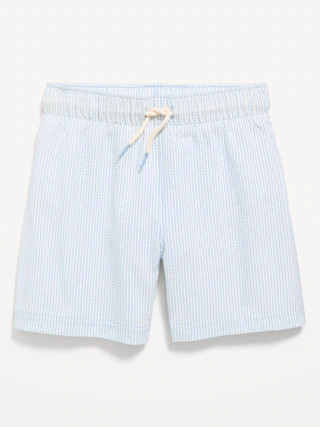 Printed Textured Swim Trunks for Toddler Boys | Old Navy (US)
