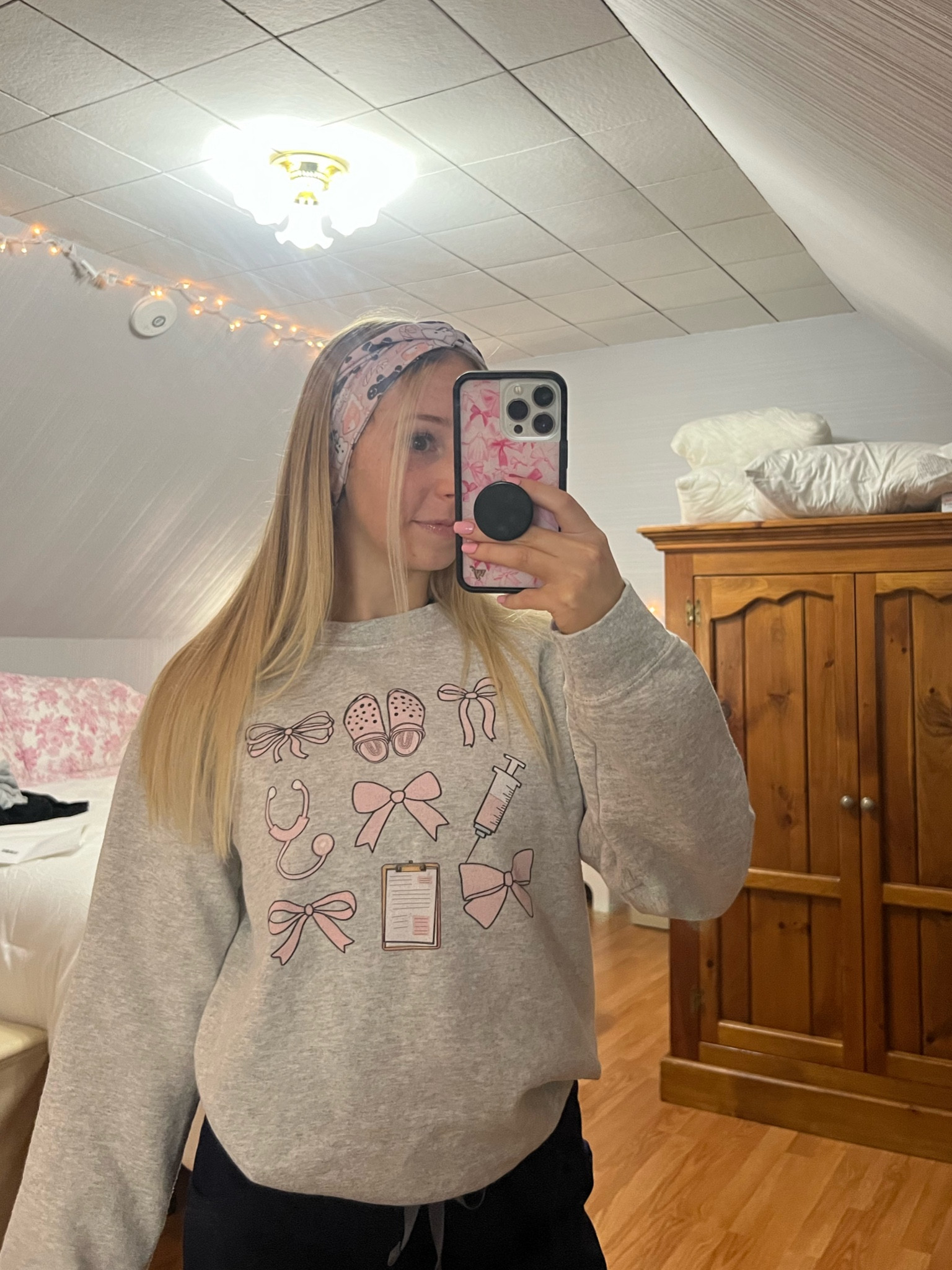 Pink Christmas inspired nursing outfit 🎀💗

#LTKHoliday #LTKSeasonal #LTKWorkwear